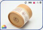 Eco Friendly Paper Packaging Tube Biodegradable Cardboard Cylinder 4C Printing