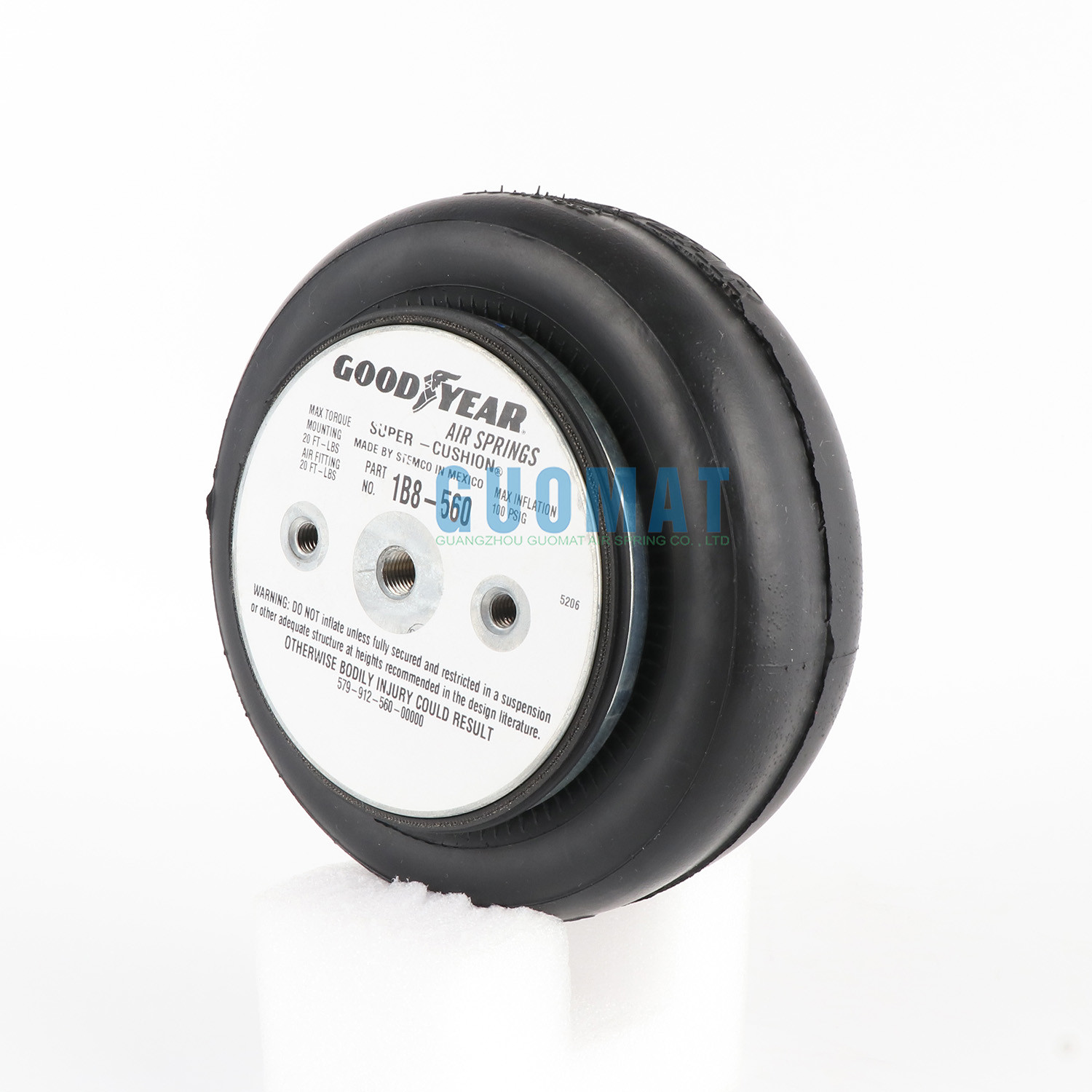 FS 120-12 Contitech Suspension Air Springs Refer To Goodyear 1B8-560 Isolators