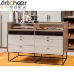 Midcentury Organizer Clothes Walk In Closet Cabinet Simple Wardrobe For Bedroom