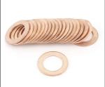 Pressure Silver Metal Gaskets Round Shape with 0.5-10mm