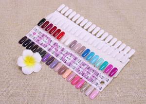 Wholesale White 36 Colors Nail Art Tips Card Nail Display Board / False Nail Manicure Tools from china suppliers