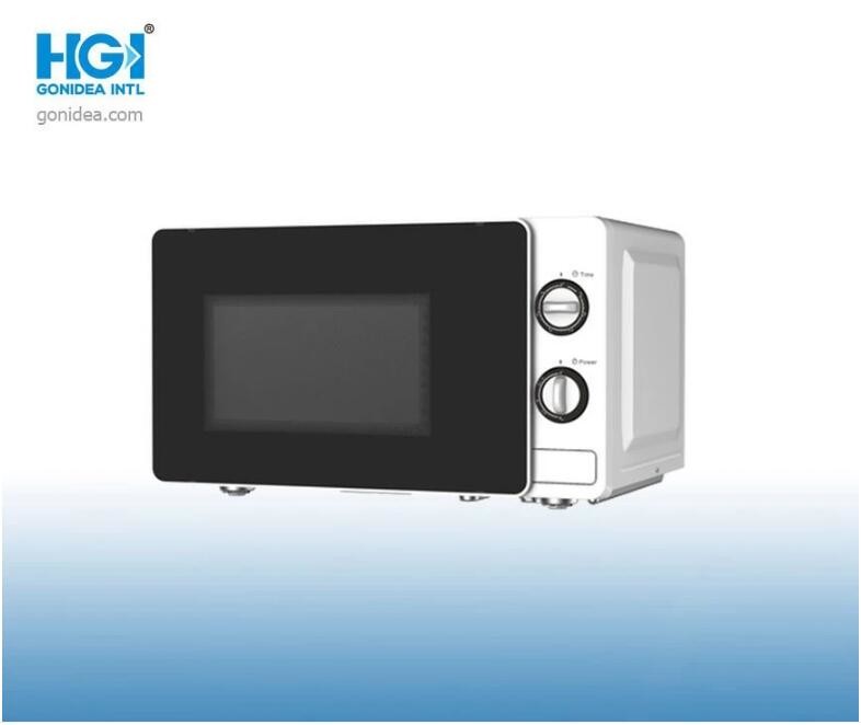 ABS Panel Stainless Steel Knob Electric Microwave Oven 20L