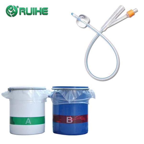 LFGB LSR Liquid Silicone Rubber Platinum Catalysts Compound Medical Balloon