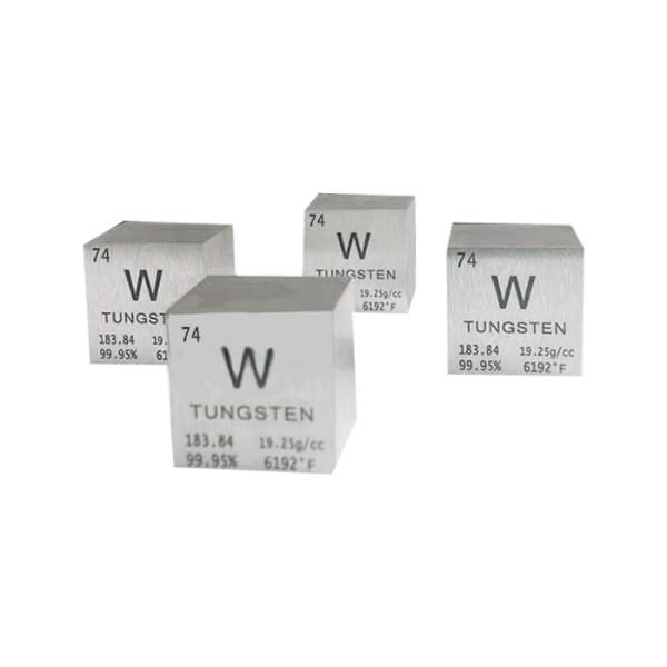 Factory Cheap Price Pure Rolled Tungsten Bar And Tungsten Heavy Alloy 1kg High Quality Tungsten Cube In Stock