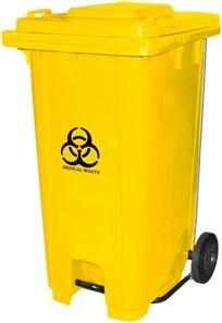 Wholesale 240L waste bin with wheels and pedal from china suppliers
