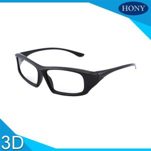 Wholesale Adult Linear Polarized 3D Glasses With 0.18mm PET Lens from china suppliers
