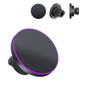 Wholesale Adjustable Light Wireless Car Charger Mount Stable Connection And Operation from china suppliers