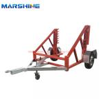 Oem Engineering Cable Spool Trailer Drum Handling Roller Machine