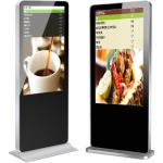 Free Standing Interactive Information Kiosk / Shopping Mall Kiosk Touchscreen