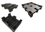100Kg Bulk Plastic Pallet Box Collapsible Pallet Crate Containers 810x610mm