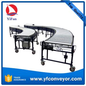 Wholesale Good price electric power retractable flexible expandable roller conveyor for sale from china suppliers