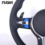 Full Leather BMW Carbon Fiber Steering Wheel Car Accesory Standard Diameter