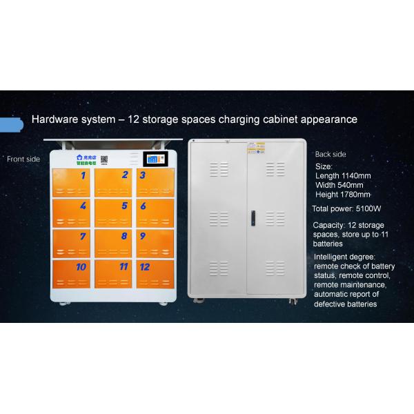 Waterproof Power Swap Station Fast Charging Electric 3 Wheeler For Motorcycle