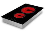 Built-in Electric Stove 12 in.Ceramic Surface Radiant Electric Cooktop in Black