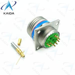 Wholesale Threaded Gold Contact Crimp Connector MIL-DTL-38999 Series 3 Receptacle 7A Current Rating.D38999/20FE11BN-H from china suppliers