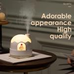 Heating Cooling Air Purifier Humidifier Snowman 2 In 1 Humidifier LED Night