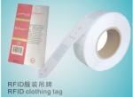 100x50mm UHF RFID Clothing Labels RFID Passive 8 Meter Reading Range