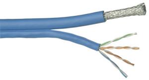 China CAT5E Lan Cable With 4 Pair For Network , RG59 cable with 24AWG UTP CAT5E Cable on sale