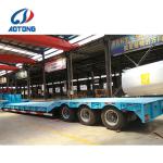 Removable Gooseneck Lowboy Trailer with 4mm Checked Plate and Heavy Duty