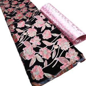 Wholesale Supoo Popular soft silk velvet fabric printed african lace fabric for lady dress from china suppliers