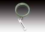 AM DR Label 58khz RF Security Labels Jewelry Tag White / Black Anti-shoplifting