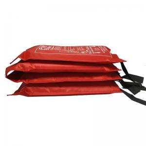 Wholesale 1*1 1.2*1.2 Fiber Glass Fire Blanket For Heat And Flame Protection from china suppliers
