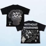 Custom Dtg Graphic Print Oversized Black Blank Heavy Weight 180 gsm Cotton T