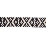 40mm Pattern Jacquard Ribbon Trim For Belts Bags