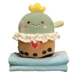 Hand Warmer PP Cotton Stuffed Animal Blanket 50x70cm