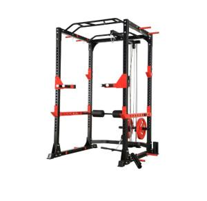 Wholesale Gym Equipment primal strength commercial power rack with lat pulley from china suppliers