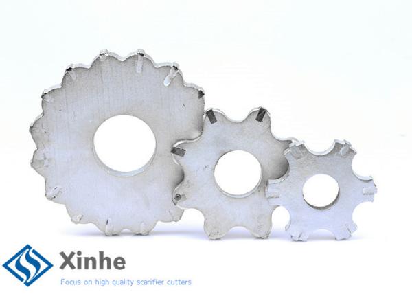 Concrete Floor Planers Parts 8 Point Tungsten Milling Cutters For Asphalt