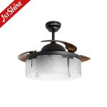 1stshine Plastic Blades Ceiling Fan with Hidden Blades Home Office Cooling Air