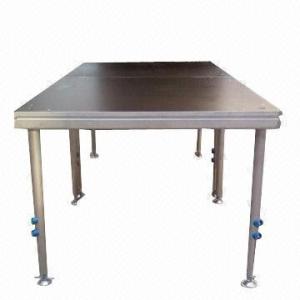 Wholesale 4ft*4ft Size 2ft-3ft-4ft Adjustable Height Waterproof Wood Moving Portable Stage Platforms Anti-slip from china suppliers