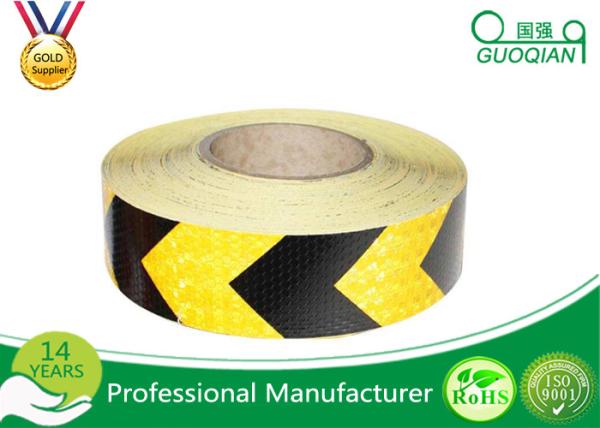 5 CM x 25 M Reflective Safety PE Warning Tape Sticker Roll Film for Trailer /