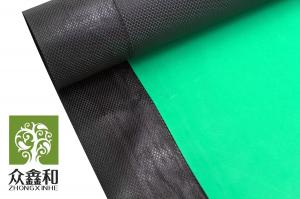 China Anti Bacterial SPC Flooring Underlay Embossed Film Green Foam Underlay on sale