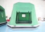 Camping Shoal Fishing Raft Inflatable Floating Tent On Water Green Color