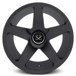 Car Wheel Rims For BMW M5 M6 / Gun Metal Machined Customized 19 inch Alloy Wheel