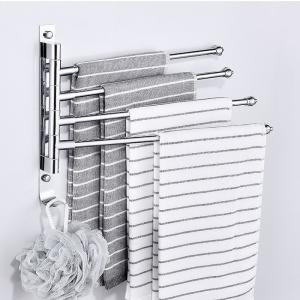 Wholesale 10KG Loading Stainless Steel Wall Mounted Towel Rack Five Storey from china suppliers