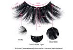 Wholesale Mink Hair 25 mm Fluffy Mink 1 pairs Eyelash Makeup Volume 3D Lashes