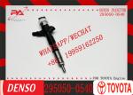 Diesel Common Rail Fuel Injector 23670-0L110 23670-09380 295050-0540 for TOYO-TA