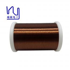 China Micro Thin Grade 2 0.08mm Awg Enameled Copper Wire Uew Soldering on sale