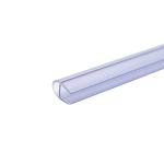 Waterproof PVC D Shape Glass Shower Door Seal Strip for More than 1200mm Door