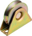 V Shaped Groove Gate Wheel Color Zinc-Plated Steel Pulley Sliding Gate Wheel