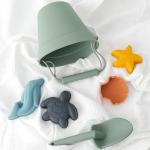 Children'S Summer Silicone Beach Toy Sandbox Set Bucket Set