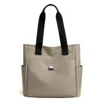 Custom Waterproof Women Hand Bags Nylon Tote Bag With Pocket And Zipper