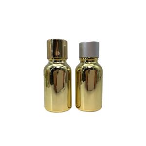 Wholesale Gold Electroplating Skincare Cosmetic Dropper Bottles 2oz 3oz 4oz from china suppliers