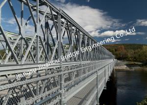 Wholesale Compact 200 Mabey Military Bailey Bridge , Pontoon Portable Bridge Military with Launching Nose from china suppliers