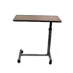 Stainless Steel Customized Bedside Dining Table For Hospital And Home Easy