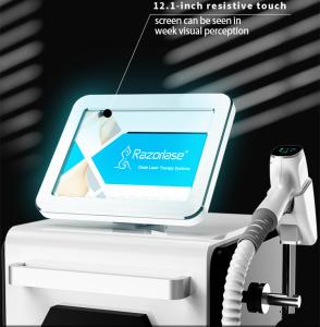 Wholesale Razorlase 808nm Laser Hair Removal Machine 120J/CM2 with 10.4 inch LCD touch screen from china suppliers