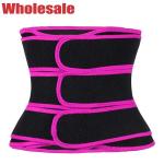 OEM Three Strap Waist Trainer Neoprene Stomach Corset For Weight Loss